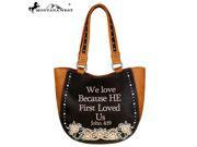 Montana West Scripture Bible Verse Collection Tote Coffee