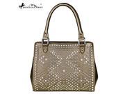 Montana West Bling Bling Collection Satchel Bronze