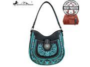 Montana West Concho Collection Concealed Handgun Hobo Black