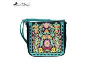 Montana West Embroidered Collection Crossbody Bag Balck