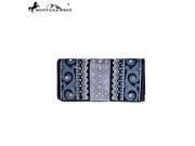 Montana West Embroidered Collection Wallet Navy