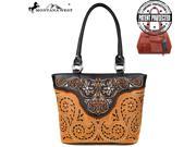 Montana West Floral Collection Concealed Handgun Tote Brown