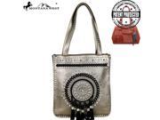 Montana West Bling Bling Collection Concealed Handgun Tote Bronze