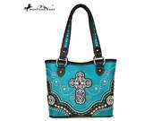 Montana West Spiritual Collection Tote Turquoise