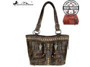 Montana West Native American Collection Concealed Handgun Tote Coffee