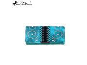 Montana West Tooled Collection Wallet Turquoise