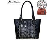 Montana West Studs Collection Concealed Handgun Tote Black