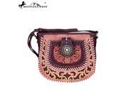 Montana West Concho Collection Crossbody Bag Pink