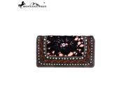 Montana West Lace Collection Secretary Style Wallet Pink