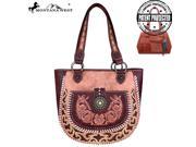 Montana West Concho Collection Concealed Handgun Tote Pink