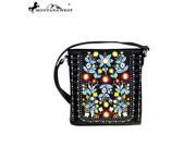 Montana West Embroidered Collection Crossbody Black