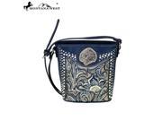 Montana West Native Amereican Collection Bucket Shape Crossbody Navy