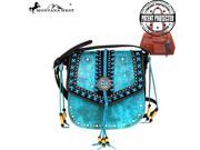 Montana West Concho Collection Concealed Handgun Saddle Bag Turquoise