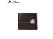 MWS W013 Genuine Leather Spiritual Collection Men s Wallet Coffee