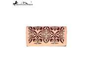 Montana West Cut out Floral Collection Wallet Red