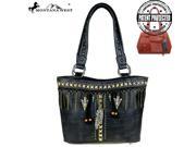 Montana West Native American Collection Concealed Handgun Tote Black