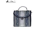 Montana West Bling Bling Collection Tote Crossbody Navy