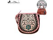 Montana West Concho Collection Crossbody Bag Coffee