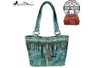 Montana West Native American Collection Concealed Handgun Tote Turquoise