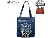 Montana West Bling Bling Collection Concealed Handgun Tote Navy