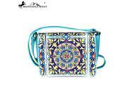 Montana West Aztec Collection Crossbody Bag Turquoise
