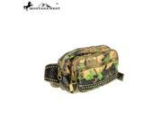 Montana West Camo Stone Washed Canvas Travel Bag Collection Waist Bag Green