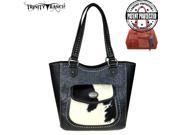 Trinity Ranch Tooled Design Collection Concealed Handgun Tote Black