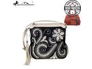 Montana West Concho Collection Concealed Handgun Collection Crossbody Black