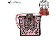 Montana West Bling Bling Collection Concealed Handgun Crossbody Bag Coffee