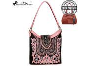 Montana West Bling Bling Collection Concealed Handgun Hobo Bag Coffee