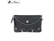 RLC-L037 Montana West 100% Real Leather Clutch-Black RLC-L037 Montana West 100% Real Leather Clutch-Black