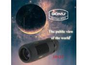 GOMU Handheld 10X32 Adjustable Zoom Wide Angle Telescope Waterproof Monocular