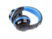 Lesogood Wireless Bluetooth 4.0 Headphones On Ear Hi Fi Headphones Headset for Iphone and Android Phone Tablet Blue