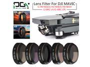 Lesogood PGY G UV ND4 ND8 ND16 CPL HD Lens Filters Set for DJI MAVIC Pro Drone Quadcopter