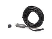 US Local Stock ! Lesogood HD 720P 5M USB Endoscope Tube Scope Drain Inspection Camera with Magnet Hook