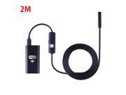 US Local Stock !! Lesogood 2M 720P 500mAh 6LED Waterproof WiFI Inspection Endoscope Snake Tube Camera for IOS Android Winds Mac