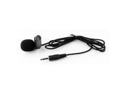 Seesii Mini Portable Clip on Lapel Lavalier Hands free 3.5mm Jack Condenser Wired Microphone Mic for Teacher Loudspeaker Conference