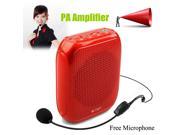 T600 Portable PA Voice Amplifier Booster Headset Mic Loud Speaker Waistband A01