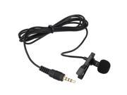 Hands free 3.5mm Jack Condenser Wired Microphone Mic for iPhone iPad Smartphones Computer Mini Portable Clip on Lapel Lavalier