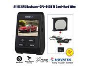 Viofo A119S Capacitor GPS Car Dashcam Camera Hardwire Kit 64GB CPL Novatek 96660