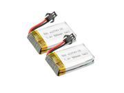 2pcs x Spare Batteries for JJRC H8C F183 H8D Quadcopter Helicopter RC Drone Toy