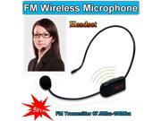 5Pcs Hands free Wireless FM Microphone Headset Megaphone Radio Mic For Speaker