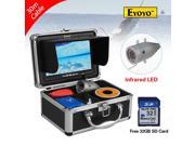 EYOYO 32GB 7 LCD Fish Finder Fishing IR Camera DVR Recorder 30m Cable 1000TVL