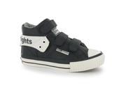 British Knights Kids Roco Velcro Childrens Mid Top Trainers Shoes
