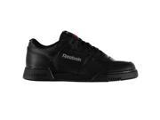 Reebok Mens Workout Trainers Training Shoes Fitness Laced Up Leather Upper Sport
