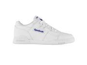Reebok Mens Workout Trainers Training Shoes Fitness Laced Up Leather Upper Sport