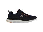 Skechers Mens Flex Advantage Trainers Lace Up Nylon Runners Lightweight Shoes