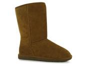 SoulCal Womens Tahoe Snug Ankle Boots Faux Fur Trim Suede Casual Winter Shoes
