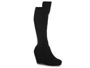 Miso Women Sangria Wedge Knee High Boots Pumps Casual Shoes Footwear