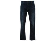 Firetrap Mens Rom Jeans Casual Cotton Trousers Pants Slightly Distressed Look